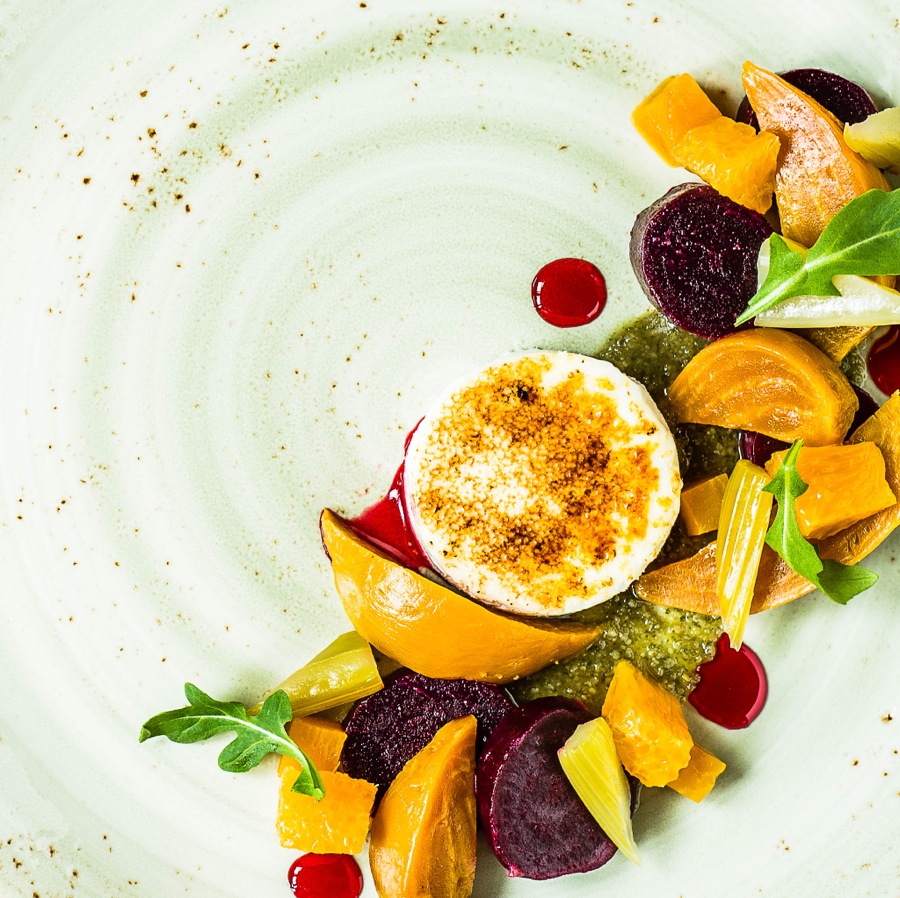 Fresh, local organic dish