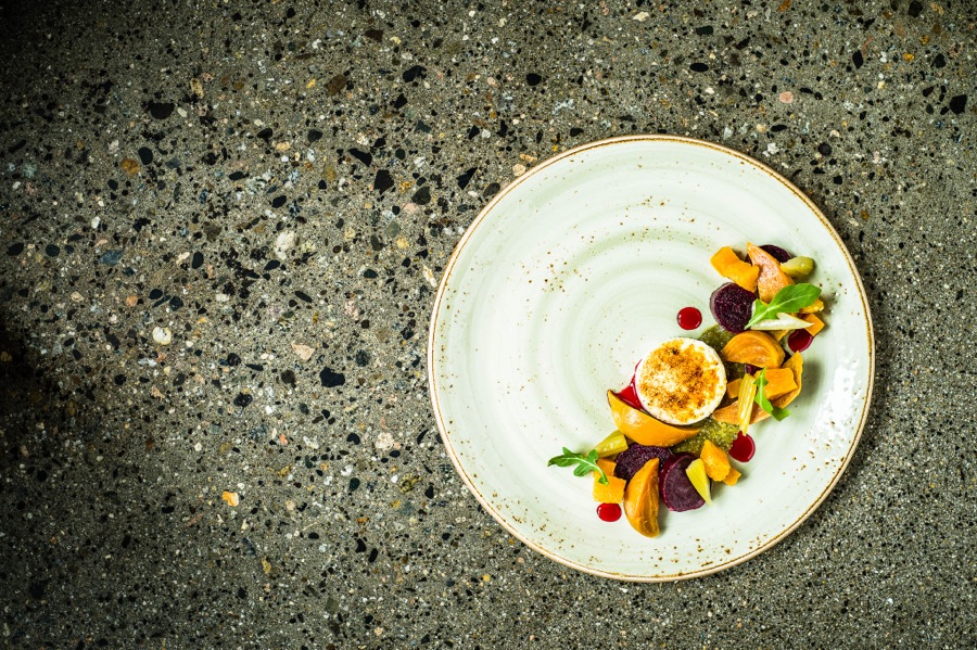 Fresh, local organic dish