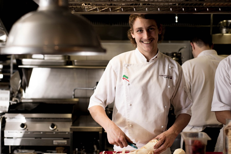 Waterfront Wines kitchen team