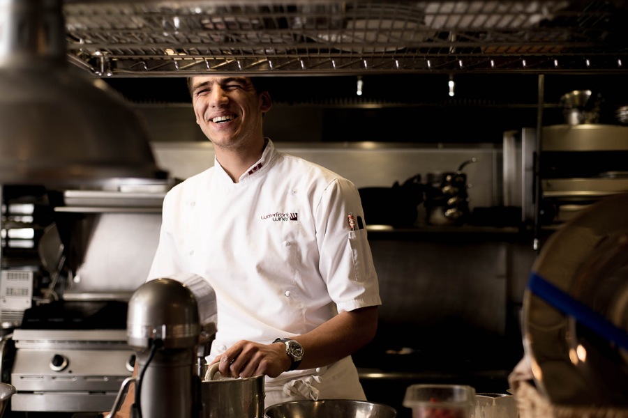 Waterfront Wines kitchen team