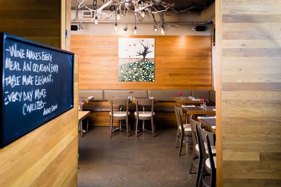 Waterfront Wines Restaurant private dining room