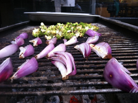 Waterfront Wines Gallery: grilled onions